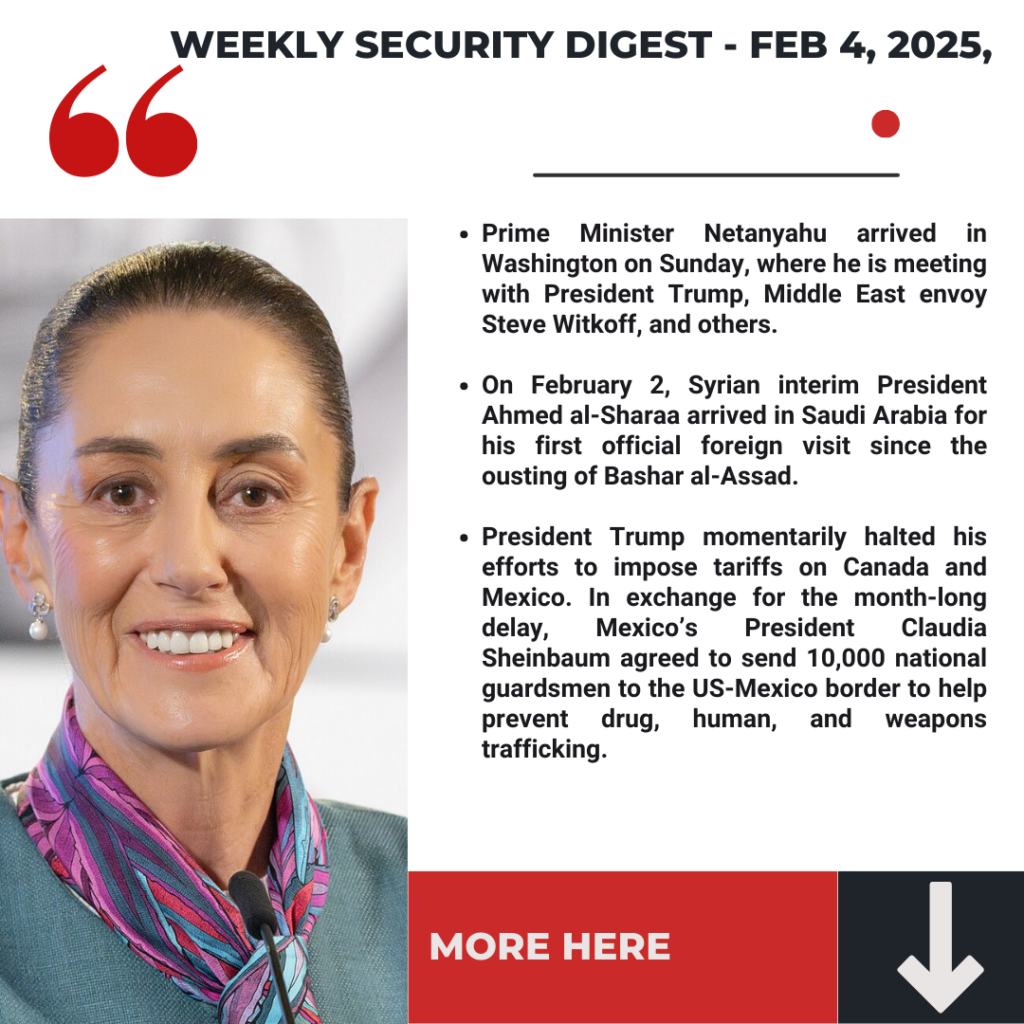 Interfor International‘s Weekly Security Digest - February 4, 2025